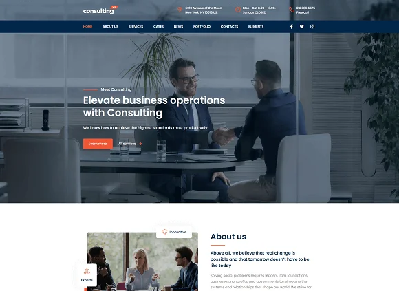 WordPress site before migration